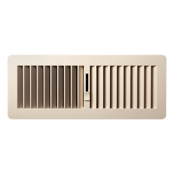 Polycarbonate Floor Vent - Cream