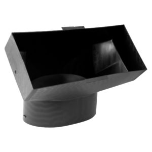 Floor Boot Duct – 350 x 150 with 200mm Spigot