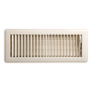 Metal Floor Vent – Cream