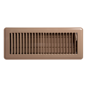 Metal Floor Vent – Beige