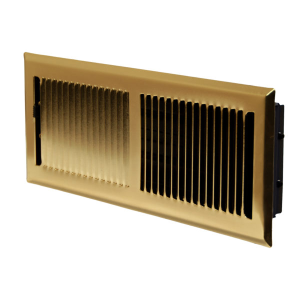 Metal Floor Vent - Brass - Image 3