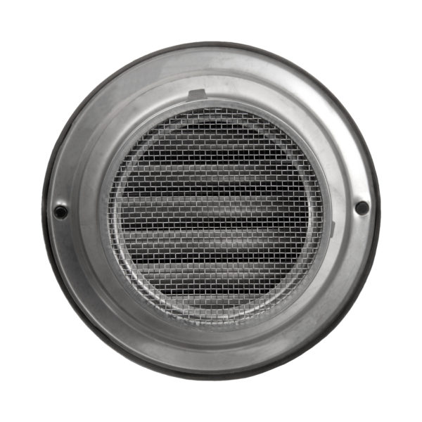 Dome Vent - Marine Grade Stainless Steel w/ Mesh Insert - 125mm - Image 3
