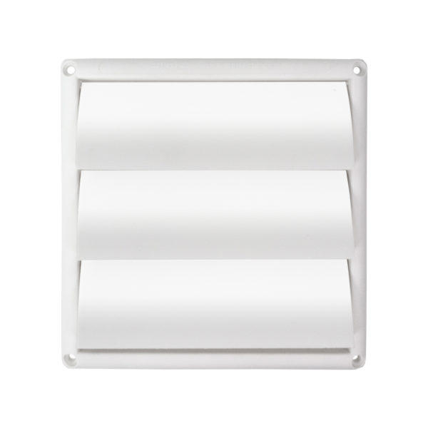 Fixed Louvre Vent - Plastic - 125mm - Image 3