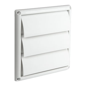 Gravity Louvre Vent – Plastic – 100mm