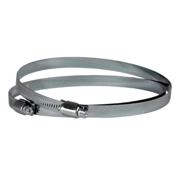 Metal Worm Drive Duct Clamp - 150mm (2pk)