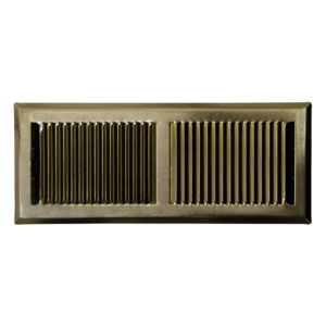 Metal Floor Vent – Antique Brass