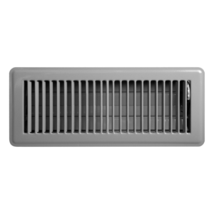 Metal Floor Vent – Grey