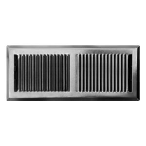 Metal Floor Vent – Nickel