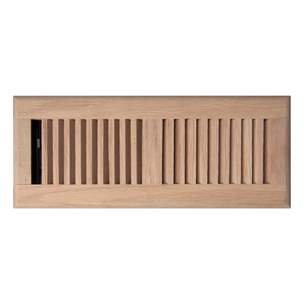 Wood Floor Vent - Unpolished Oak