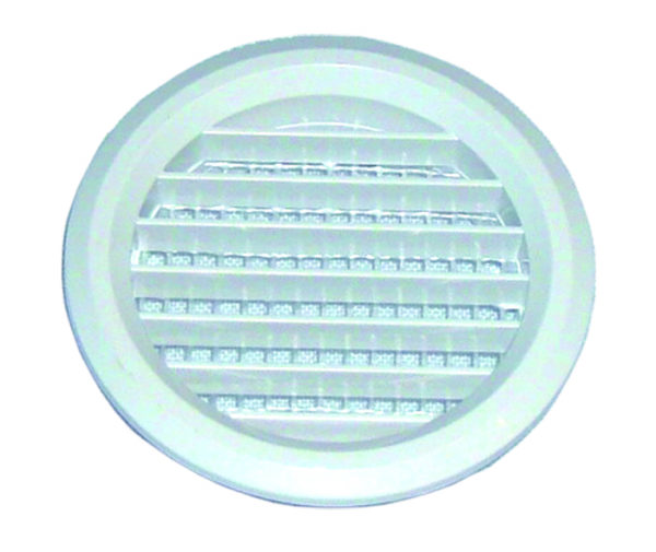 Round Cupboard Vent Horizontal (Twin Pack)
