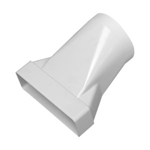 Round To Rectangular Adaptor – 125mm