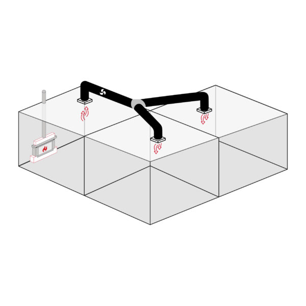 Heat Transfer Kit - 1 to 2 Rooms - Image 3