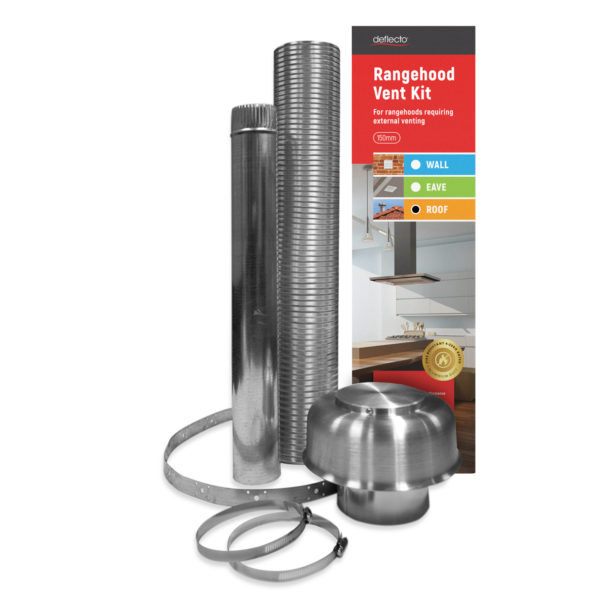 Rangehood Roof Venting Kit - 150mm