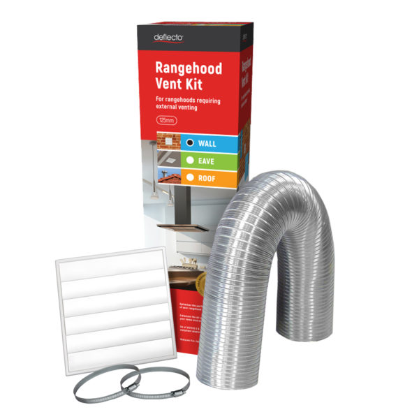Rangehood Wall Venting Kit - 200mm