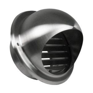 Dome Vent – Marine Grade Stainless Steel w/ Mesh Insert – 125mm
