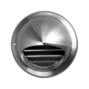 Dome Vent – Marine Grade Stainless Steel w/ Mesh Insert – 125mm