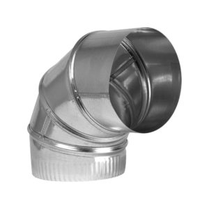 Adjustable 90° Elbow – 125mm