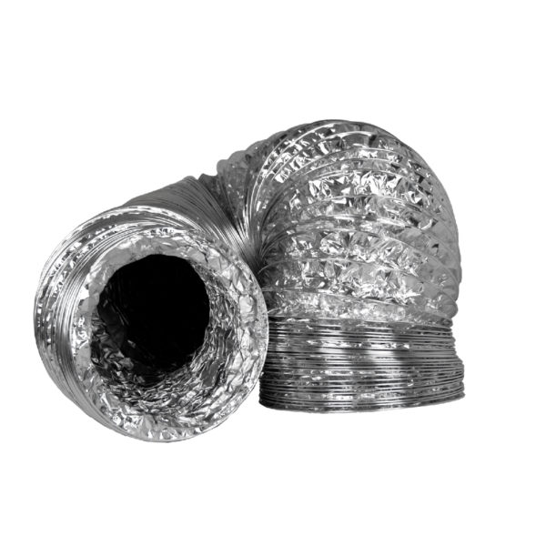 Budget Metallic Flexible Ducting - 125mm x 3M